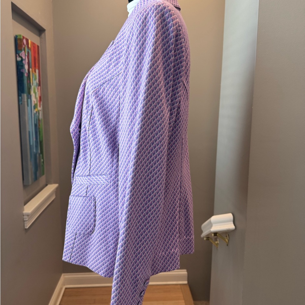 NWOT Cabi Imperial Blazer. Sugar Plum Geo. Size XL. - Picture 6 of 13